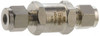 Parker Hannifin 6,000 Max psi, 3/8" Pipe, Stainless Steel Instrumentation Filter Micro Rating 1, 316 Grade, Viton Seal 6A-F6L-1-SS - 86640943