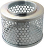 Kuriyama of America 4" Hose, Round Hole Strainer Plated Steel RHS400 - 48497044