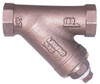 Legend Valve 1/2" Pipe, Female NPT Ends, Lead Free Brass Y-Strainer 2 psi Pressure Rating, 300 psi WOG Rating, 150 psi WSP Rating 105-503NL - 89911283