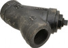 Legend Valve 1-1/2" Pipe, FNPT Ends, Cast Iron Y-Strainer 500 psi WOG Rating, 250 psi WSP Rating 105-527 - 36895944