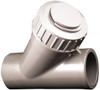 Simtech Process Systems 1/2" Pipe, Socket Ends, PVC Y-Strainer 150 psi Pressure Rating WSV 101 2 005 - 31737943