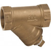 Value Collection 1" Pipe, Female NPT Ends, Forged Brass Y-Strainer 600 psi WOG Rating, 150 psi WSP Rating 9710000510JP - 61791448