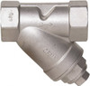 Value Collection 1-1/4" Pipe, Female NPT Ends, 316 Stainless Steel Y-Strainer 800 psi WOG Rating, 150 psi WSP Rating 9711400585JP - 38068458