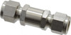 Ham-Let 3/8" Stainless Steel Check Valve Inline, Comp x Comp, 3,000 WOG 3200337 - 85596468