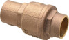 Legend Valve 3/4" Bronze Check Valve Inline, Soldered x Soldered, 250 WOG 105-464 - 36895670