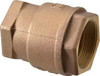 Legend Valve 2" Bronze Check Valve Inline, FNPT x FNPT, 250 WOG 105-448 - 36895654