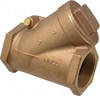 NIBCO 2" Bronze Check Valve Y-Pattern, FNPT x FNPT, 300 WOG NL7K00D - 82501875