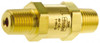 Parker Hannifin 3/4" Brass Check Valve Inline, MNPT x MNPT, 3,000 WOG 12M-C12L-1-BN-B - 86723186