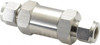 Parker Hannifin 1/2" Stainless Steel Check Valve Inline, Comp x Comp, 6,000 WOG 8A-C8L-1-SS - 86723590