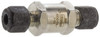 Parker Hannifin 3/8" Stainless Steel Check Valve Inline, Comp x Comp, 6,000 WOG 6Z-C6L-1-SS - 86723582