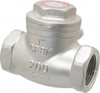 Sharpe Valves 1" Stainless Steel Check Valve FNPT x FNPT, 200 WOG 4371000540 - 78086758