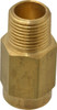 The Specialty Mfg. Co. 1/2" Brass Check Valve Inline, FNPT x MNPT, 500 WOG 6450290 - 04108742