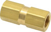 The Specialty Mfg. Co. 1/8" Brass Check Valve Inline, FNPT x FNPT, 500 WOG 6500090 - 04108502