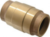 Strataflo 2" Brass Check Valve Inline, FNPT x FNPT, 200 WOG 300-200 - 45762853