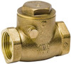 Value Collection 3/8" Brass Check Valve Check Swing, IPS, 200 WOG 101-002NL - 45884392