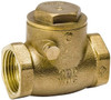 Value Collection 1/2" Brass Check Valve Check Swing, IPS, 200 WOG 101-003NL - 45884400
