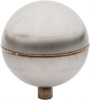 Made in USA 3-1/2" Diam, Spherical, Internal Connection, Metal Float 1/4-20 Thread, Stainless Steel, 700 Max psi, 24 Gauge RS43524IC - 07429640