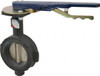 NIBCO 3" Pipe, Wafer Butterfly Valve Lever Handle, Ductile Iron Body, EPDM Seat, 250 WOG, Ductile Iron Disc, Stainless Steel Stem NLH200F - 88044953