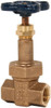 NIBCO 1/2" Pipe, Class 300, Threaded Bronze Alloy Solid Wedge Rising Stem Gate Valve 600 WOG, 300 WSP, Union Bonnet NL2H006 - 82029380