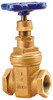 NIBCO 1-1/4" Pipe, Class 150, Threaded Bronze Solid Wedge Stem Gate Valve 300 WOG, 150 WSP, Screw-In Bonnet NL1J00B - 81928673