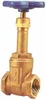 NIBCO 1-1/2" Pipe, Class 125, Threaded Bronze Solid Wedge Rising Stem Gate Valve 200 WOG, 125 WSP, Screw-In Bonnet NL0500C - 81451106