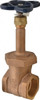 NIBCO 2" Pipe, Class 125, Threaded Bronze Solid Wedge Rising Stem Gate Valve 200 WOG, 125 WSP, Union Bonnet NL0Z00D - 81453136