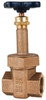 NIBCO 2" Pipe, Class 300, Threaded Bronze Alloy Solid Wedge Stem Gate Valve with Stainless Steel Trim 600 WOG, 300 WSP, Union Bonnet NL2IS0D - 82029612