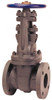 NIBCO 3" Pipe, Class 125, Flanged Iron Solid Wedge OS & Y Gate Valve 200 WOG, 125 WSP, Bolted Bonnet NHA300F - 74837113