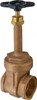 NIBCO 2-1/2" Pipe, Class 125, Threaded Bronze Solid Wedge Rising Stem Gate Valve 200 WOG, 125 WSP, Screw-In Bonnet NL0500E - 81451155