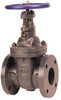 NIBCO 2-1/2" Pipe, Class 125, Flanged Iron Solid Wedge Stem Gate Valve with Iron Trim 200 WOG, 125 WSP, Bolted Bonnet NHAC0JE - 75951848
