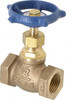 Legend Valve 1/2" Pipe, FNPT Ends, Brass Rising Stem Globe Valve Bronze Disc, Bolted Bonnet, 200 psi WOG, 125 psi WSP, Class 125 103-103NL - 79645917