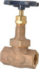 NIBCO 1" Pipe, Threaded Ends, Bronze Integral Globe Valve Bronze Disc, Union Bonnet, 600 psi WOG, 300 psi WSP, Class 300 NL3W00A - 82310418