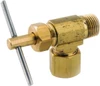 Anderson Metals 1/4 x 1/8" Pipe, Angled Metal Seat Needle Valve Brass Seal, Compression x MIP Ends, Lead Free Brass Valve, 150 Max psi 759103-0402 - 55538565