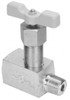Value Collection 1/4" Pipe, Inline Hard Seat Needle Valve MNPT x FNPT Ends, Alloy Valve, 10,000 Max psi NVA6000 - 00075614