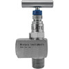 Value Collection 1/2" Pipe, Angled Hard Seat Needle Valve MNPT x FNPT Ends, Grade 316 Stainless Steel Valve, 10,000 Max psi NVA9001 - 00075846