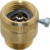 Watts 125 Max psi, Brass, Hose Connection Vacuum Breaker EPDM Seal, Stainless Steel Spring, FIP X Hose End Connections 0061983 - 03998051