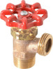 Apollo Valves Conbraco 3/4" Pipe, Bronze, MNPT x GHT End Connection, Boiler Drain Valve 5/8" Long Shank, Handwheel Handle 31-202-04 - 37012960