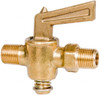 Parker Hannifin 1/8" Pipe, Male Pipe to Male Pipe Drain Cock & Shutoff Valve 1/8-27 Thread, 30 Max psi V401P-2-2 - 32135766