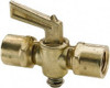 Parker Hannifin 1/4" Pipe, Female Pipe to Female Pipe Drain Cock & Shutoff Valve 1/4-18 Thread, 30 Max psi V403P-4-4 - 32135824