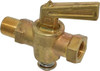 Parker Hannifin 1/8" Pipe, Female Pipe to Male Pipe Drain Cock & Shutoff Valve 1/8-27 Thread, 30 Max psi V402P-2-2 - 32135782