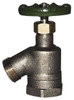 Legend Valve 1" Pipe, Lead Free Brass Sillcock Handwheel Handle, FNPT x MGHT End Connections, 125 psi WOG Rating 107-245NL - 41989351