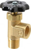 Parker Hannifin FNPTF x MNPTF End Connection Brass Truck Valve 3.15" OAL, 1/2" Pipe V405P-8-8 - 62157326