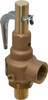 Apollo Valves Conbraco 3/4" Inlet, 1" Outlet, High Pressure Safety Valve 50 Max psi, Bronze 19KEDA50 - 37012671