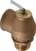 Apollo Valves Conbraco 1-1/4" Inlet, 1-1/2" Outlet, ASME Low Pressure Steam Heating Valve 15 Max psi, Bronze 13-213-B15 - 37012598