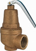 Apollo Valves Conbraco 3/4" Inlet, 1" Outlet, ASME Section IV Safety Valve 15 Max psi, Bronze 10-614-01 - 37011046