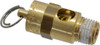 Conrader 1/4" Inlet, ASME Safety Relief Valve 60 Max psi, Brass SRV25-60 - 32150963