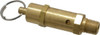 Kingston Valves 1/4" Inlet, ASME Safety Relief Valve 150 Max psi, Brass 112CSS-2-150 - 08061673