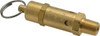 Kingston Valves 1/4" Inlet, ASME Safety Relief Valve 175 Max psi, Brass 112CSS-2-175 - 08061681