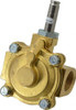 Parker Hannifin 1" Port Brass Two-Way Piloted Diaphragm Solenoid Valve Normally Closed 16F24C2164A3F - 68014489