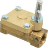 Parker Hannifin 1" Port Brass Two-Way Piloted Diaphragm Solenoid Valve Normally Closed 16FS5C2464ACH - 68014687
